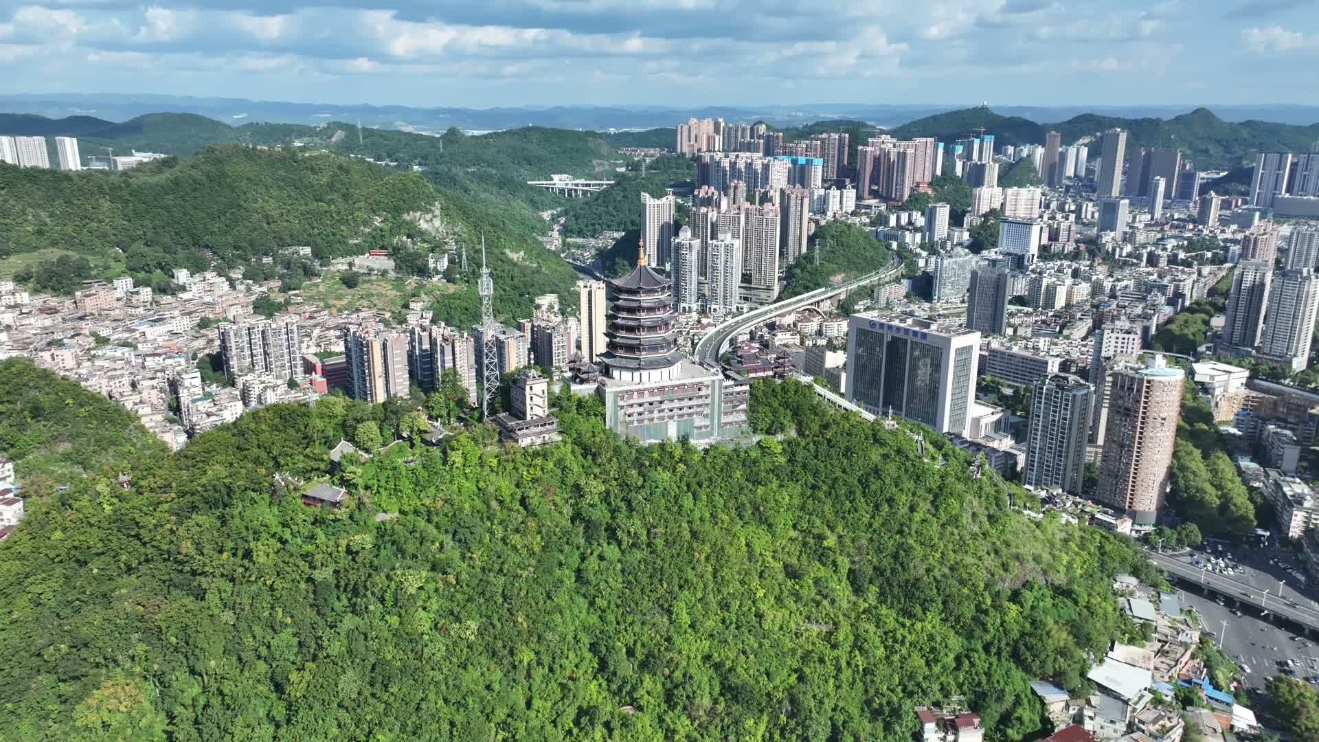 东山寺航拍采集场景预览